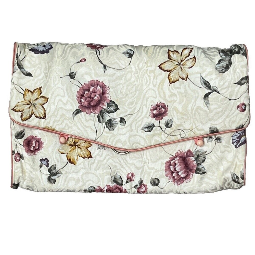 City Scape Lingerie‎ Bag Vintage 90s Hang Fold Travel Jewelry Cosmetic Organizer - Picture 3 of 7